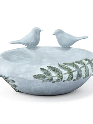 Birds on Fern Bird Feeder