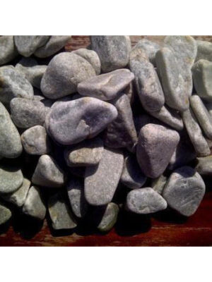1 Ton Green Tumble Pebbles (50 x 20Kg bags)